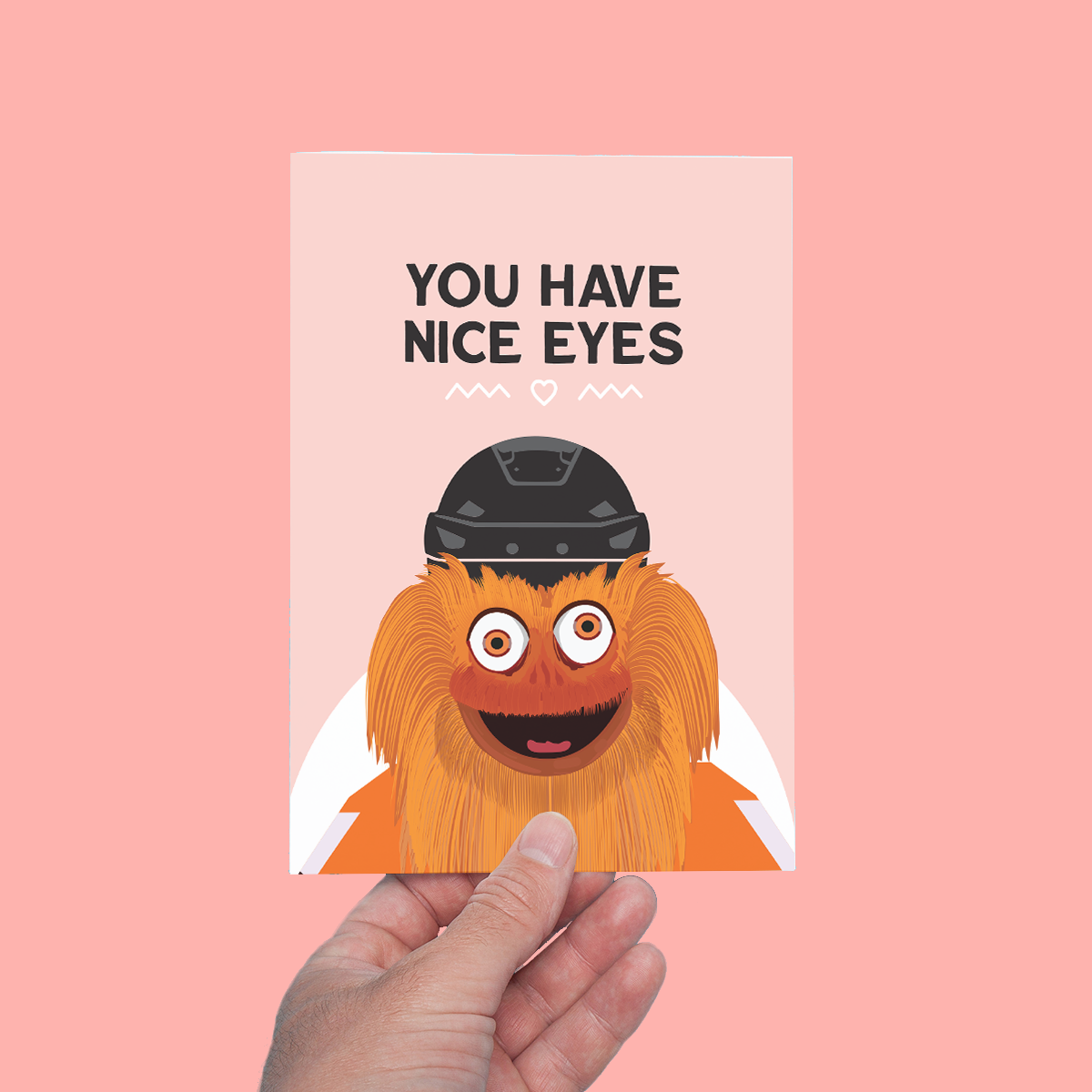 You Have Nice Eyes Greeting Card