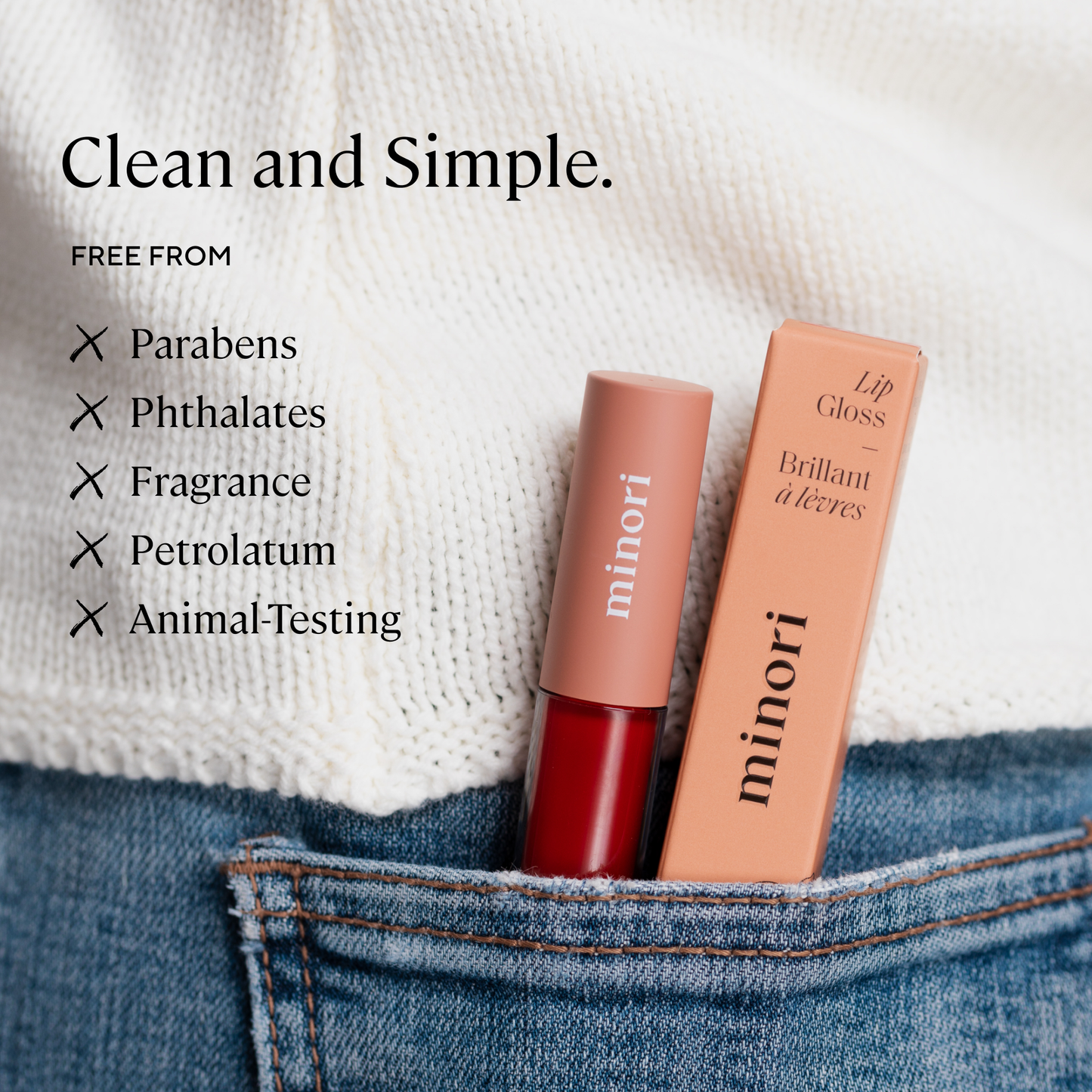 Lip Gloss — Poppy (Red)