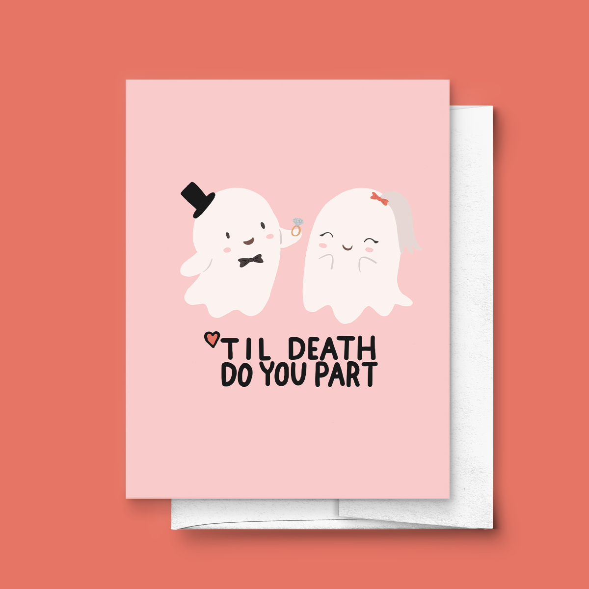 Til Death Do You Part Wedding Card