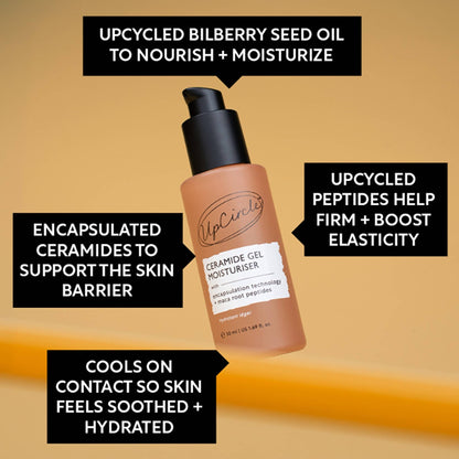 Cooling Gel Face Cream with Ceramides + Maca Root Peptides