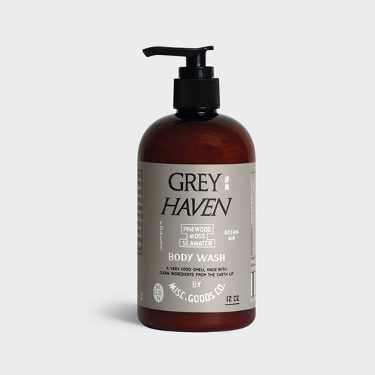 Greyhaven Body Wash | Unisex | Pine, Moss & Ocean