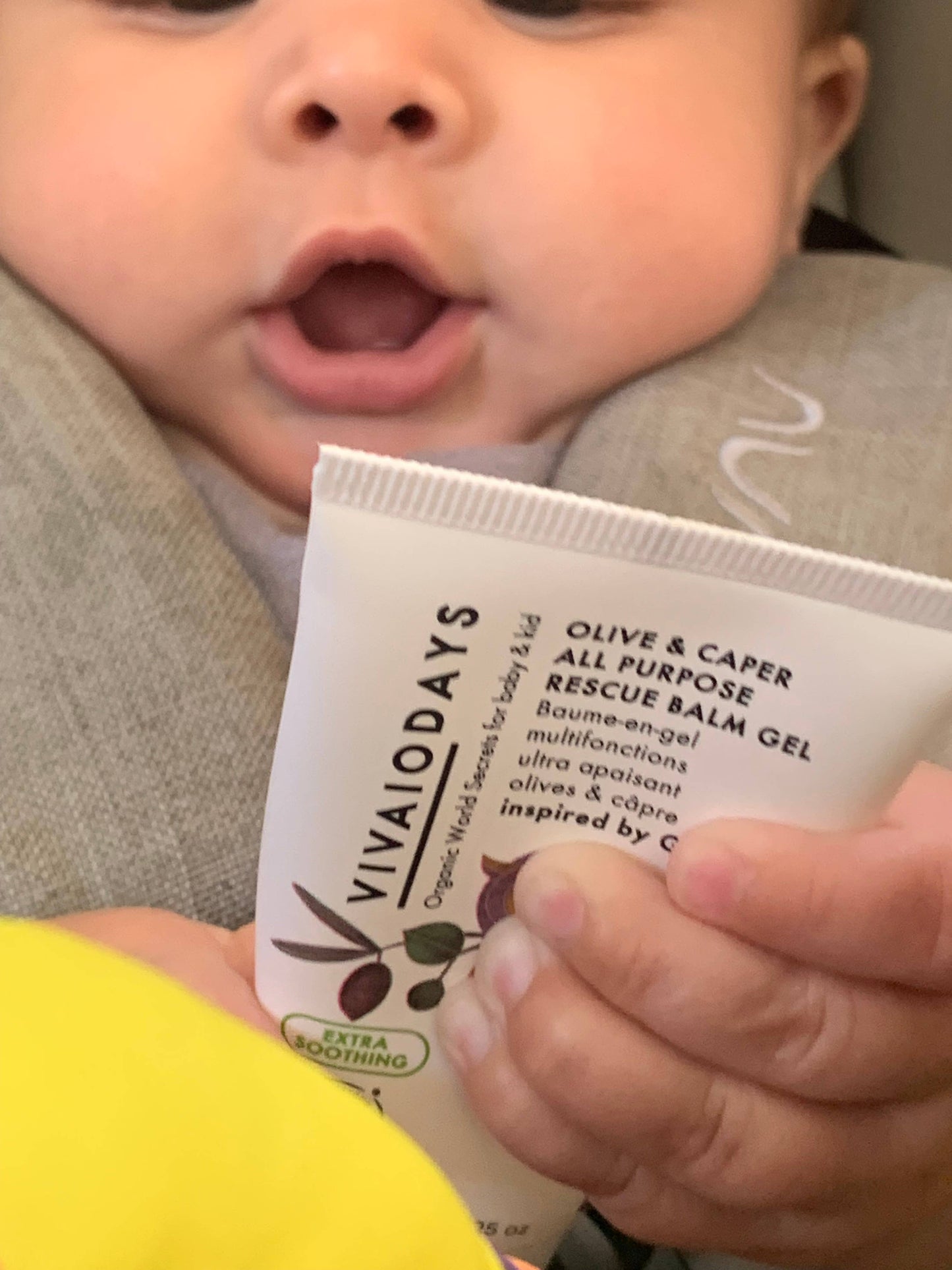 OLIVE & CAPER ALL PURPOSE EXTRA SOOTHING RESCUE BALM GEL