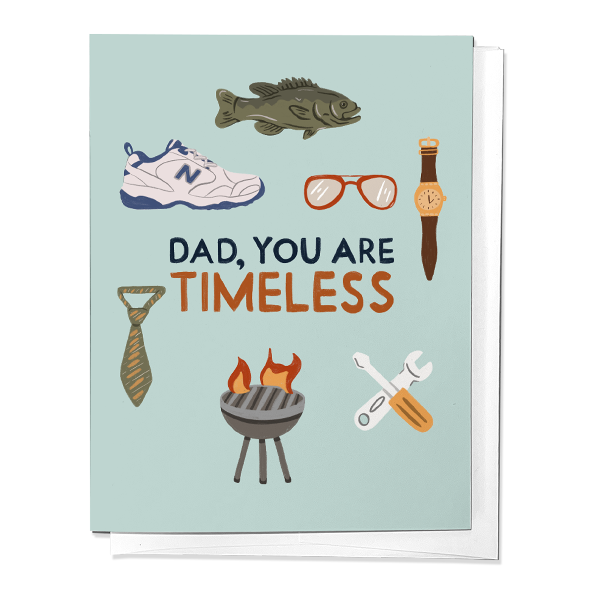 Parcel Island - Dad, You Are Timeless, Iconic Father's Day Greeting Card