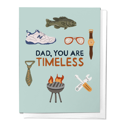 Parcel Island - Dad, You Are Timeless, Iconic Father's Day Greeting Card