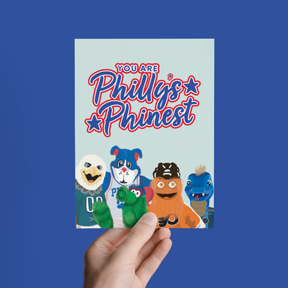 Philly's Phinest Greeting Card