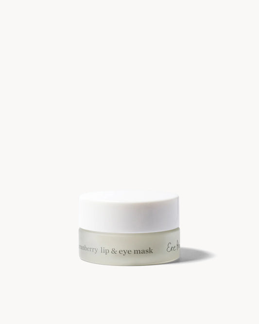 Cranberry lip & eye mask