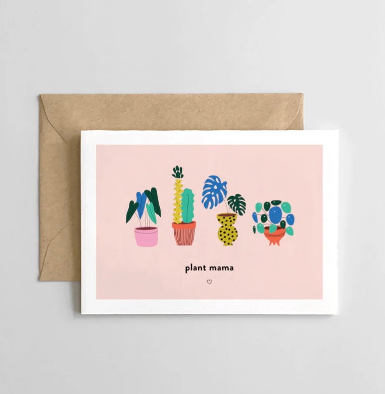 Plant Mama Greeting Card