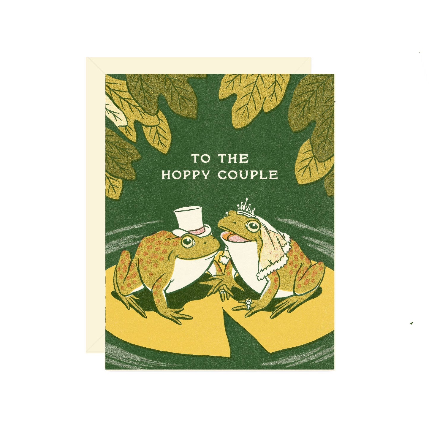 Hoppy Couple Wedding Card
