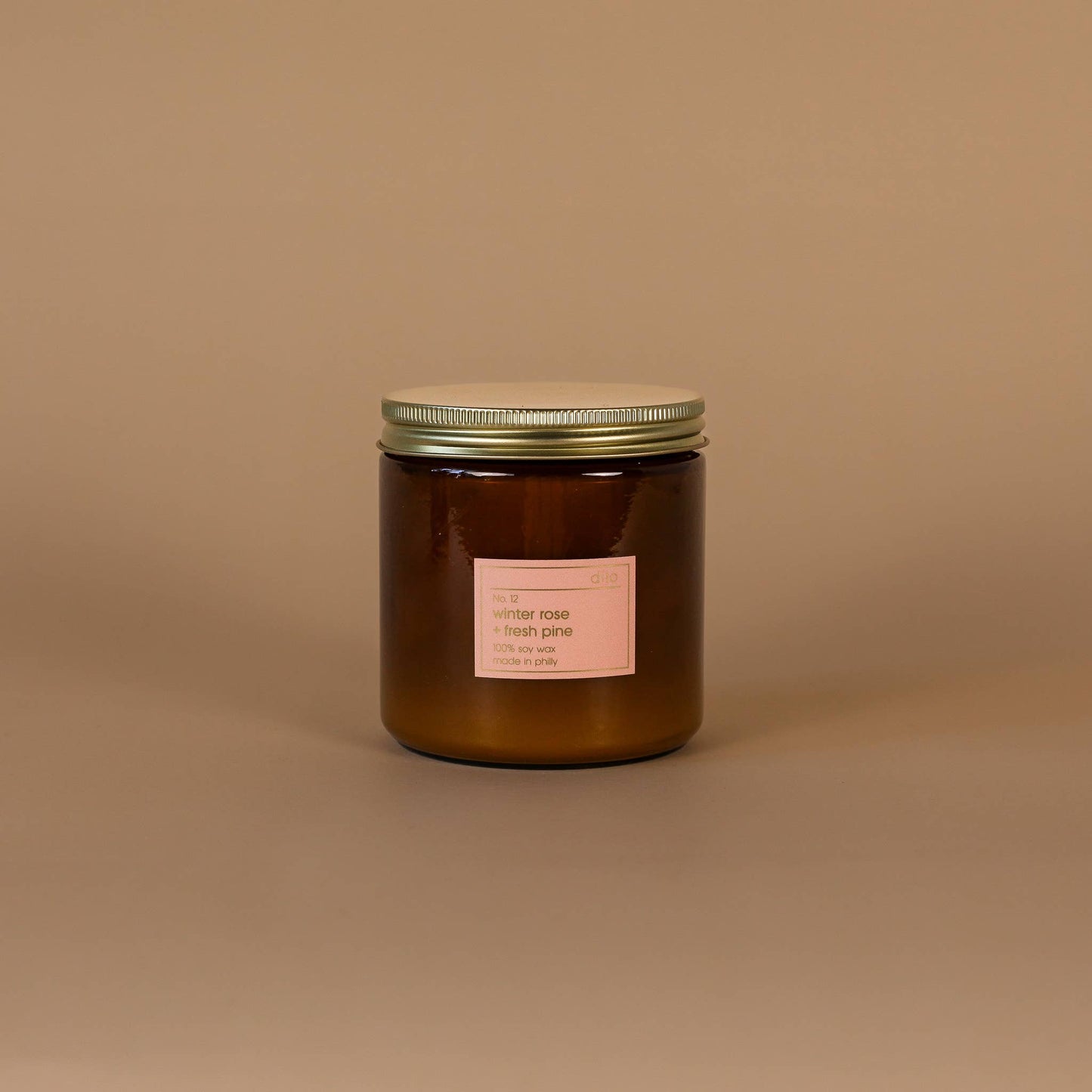No. 12 - Winter Rose + Pine Candle