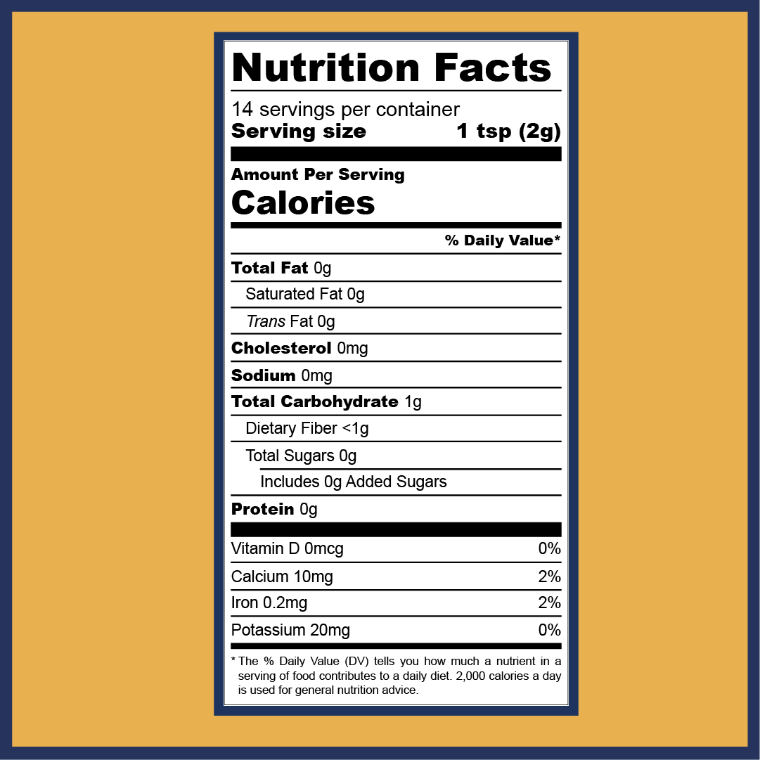 Cinnamon 1oz Digestive Tin