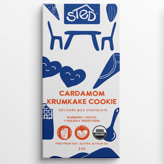 Sted Foods - Cardamom Krumkake Cookie