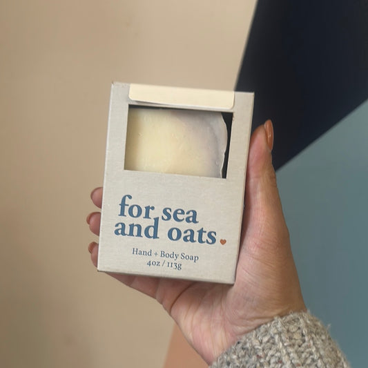 Shea and Salt Eczema Calming Soap | Unscented