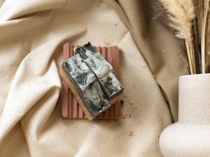 Rose & Charcoal Oat Milk Balancing Soap