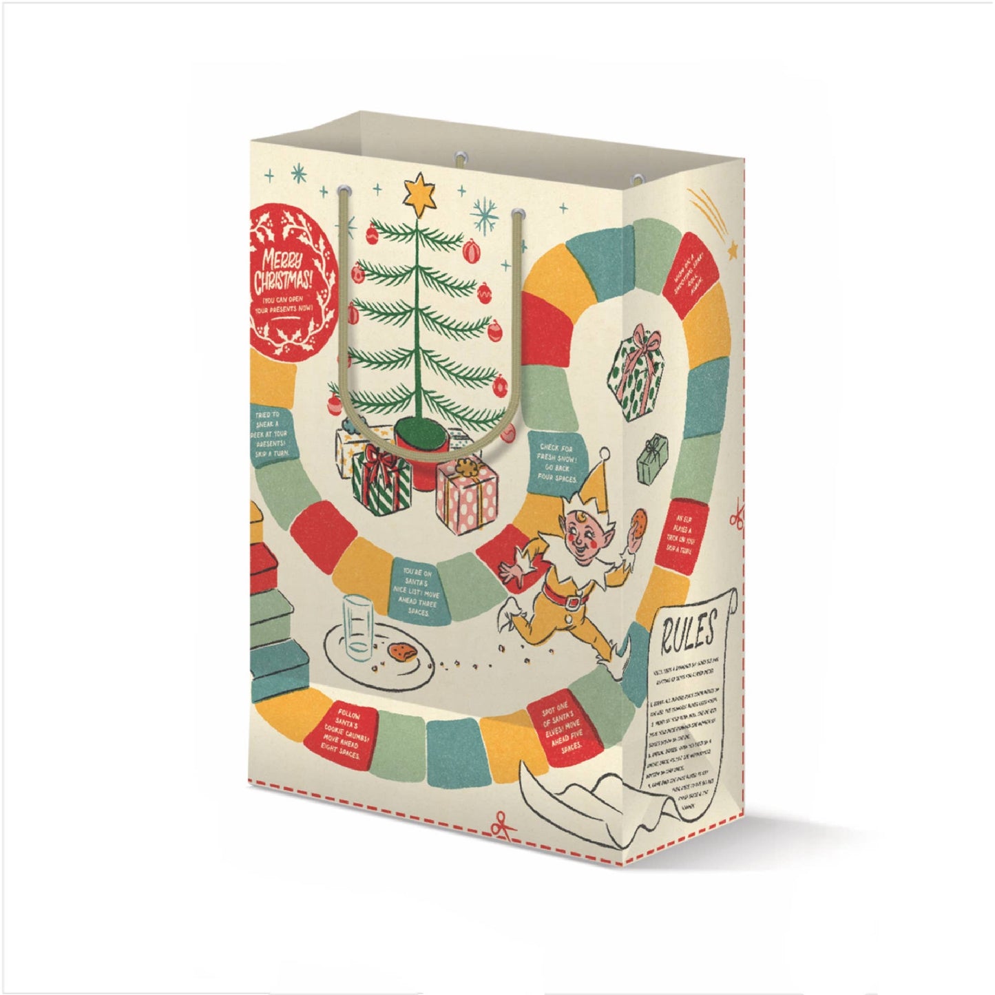 Holiday Game-board Gift Bag