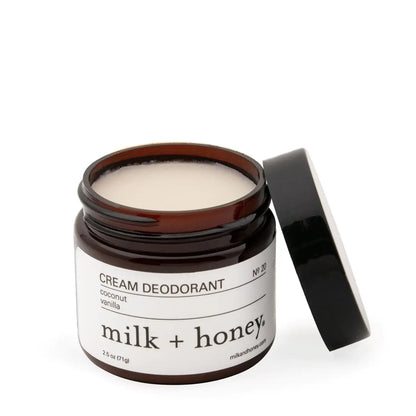 Milk and Honey - Cream Deodorant, Nº 20 Coconut + Vanilla