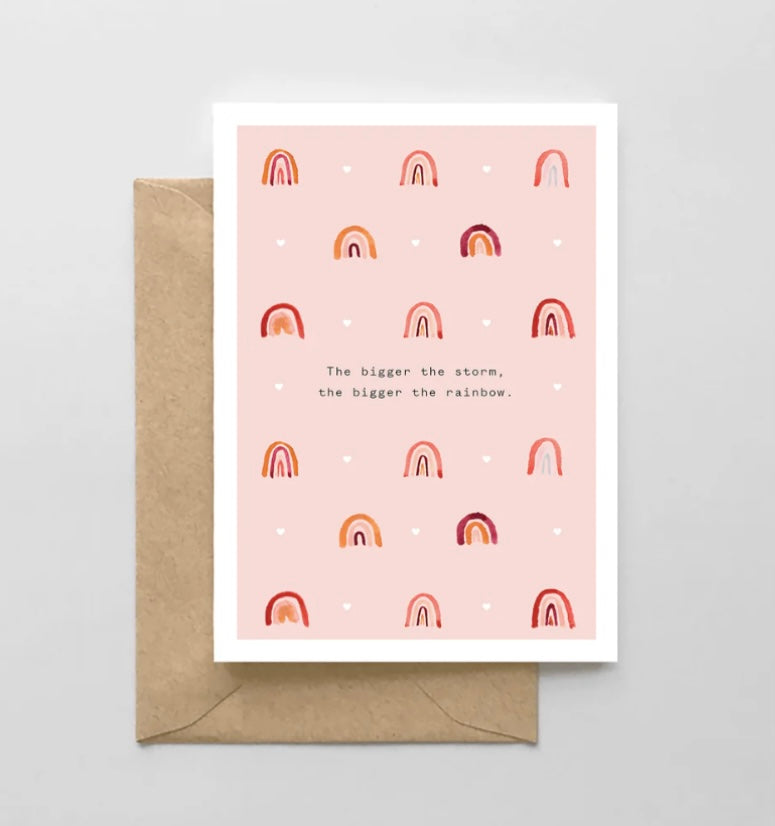 Rainbow After The Storm Greeting Card