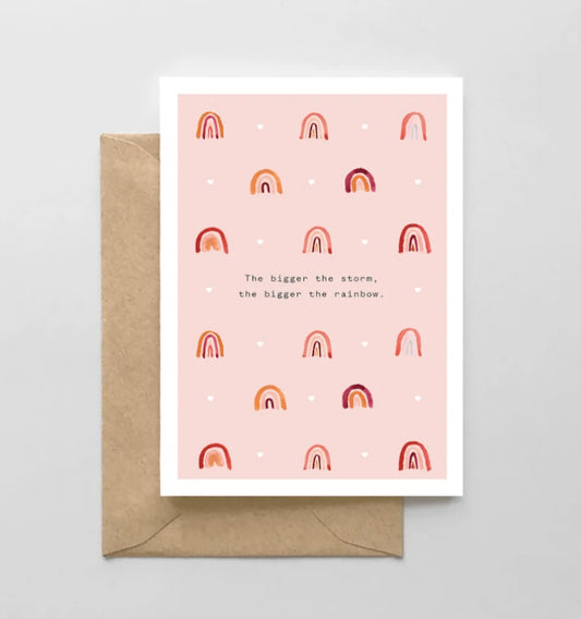 Rainbow After The Storm Greeting Card