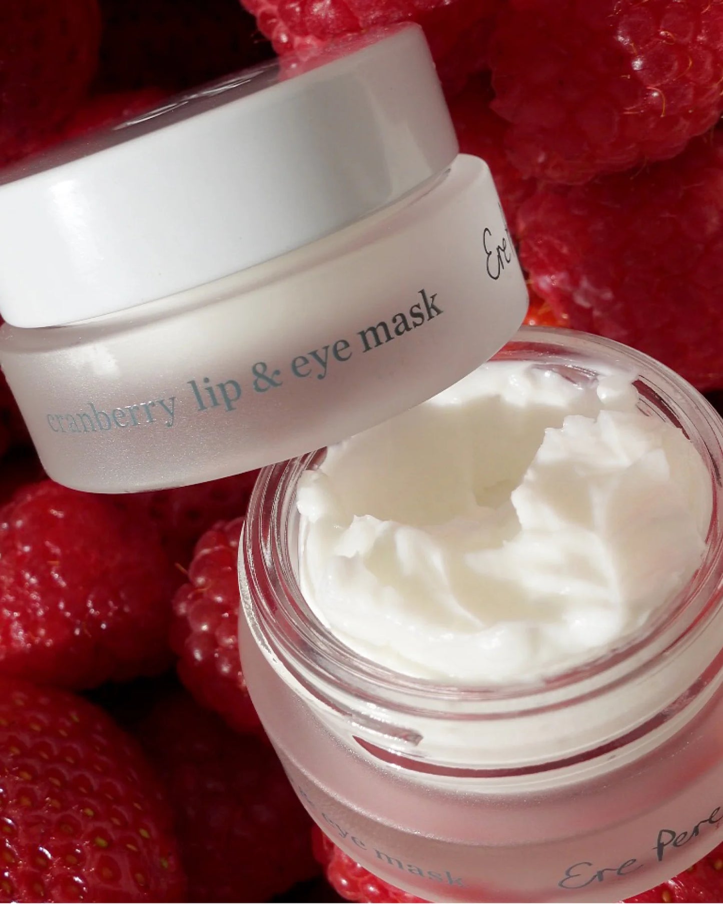 Cranberry lip & eye mask