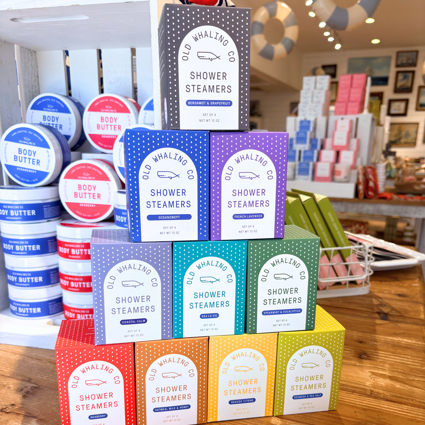 Bergamot & Grapefruit Shower Steamers