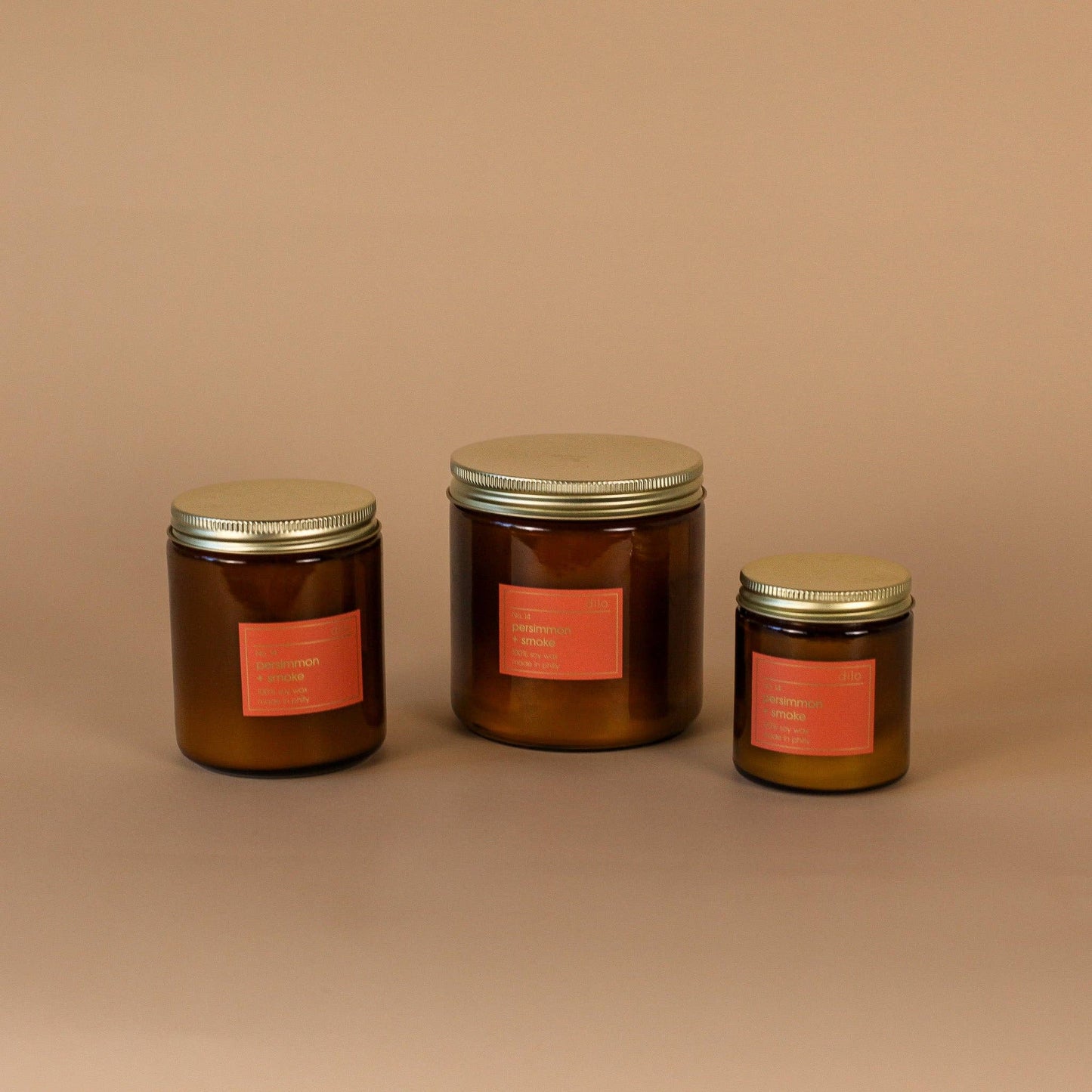 No. 14 - Persimmon + Smoke Candle