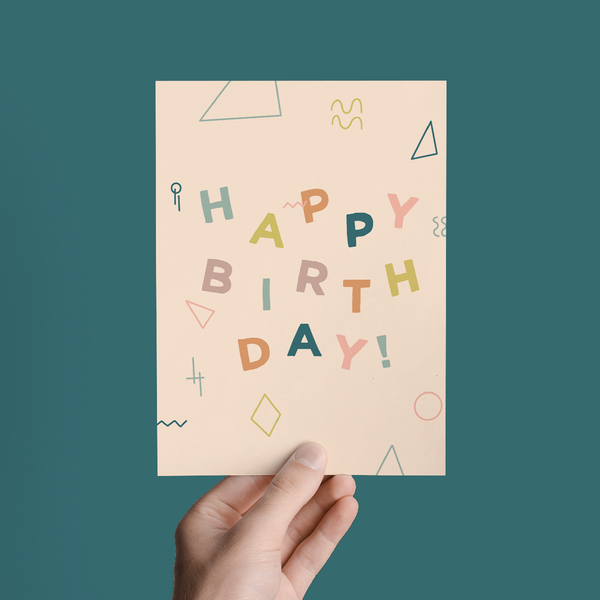 Have a Birthday Bash, Funny, Colorful Fun Greeting Card