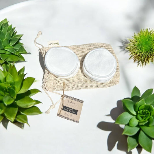 Reusable Bamboo Cotton Facial Rounds|