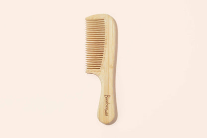 Bamboo Handled Comb