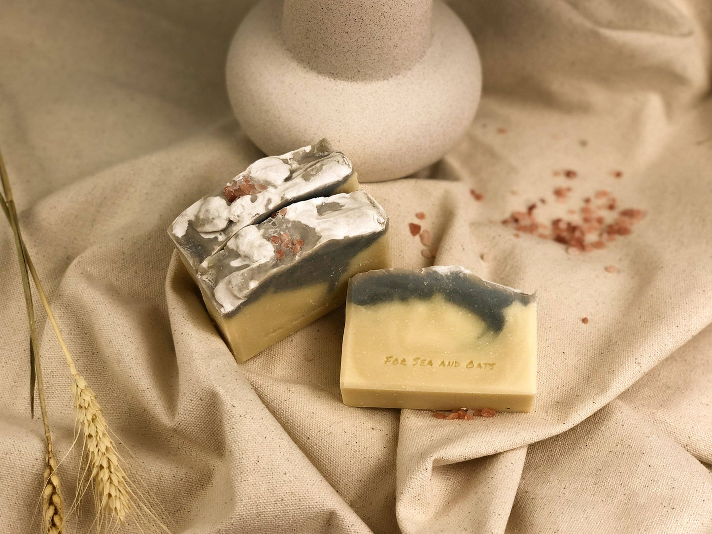 Shea and Salt Calming Repair Soap | Unscented