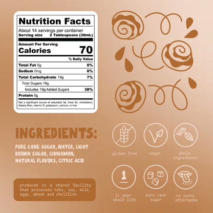 Cinnamon bun surrup