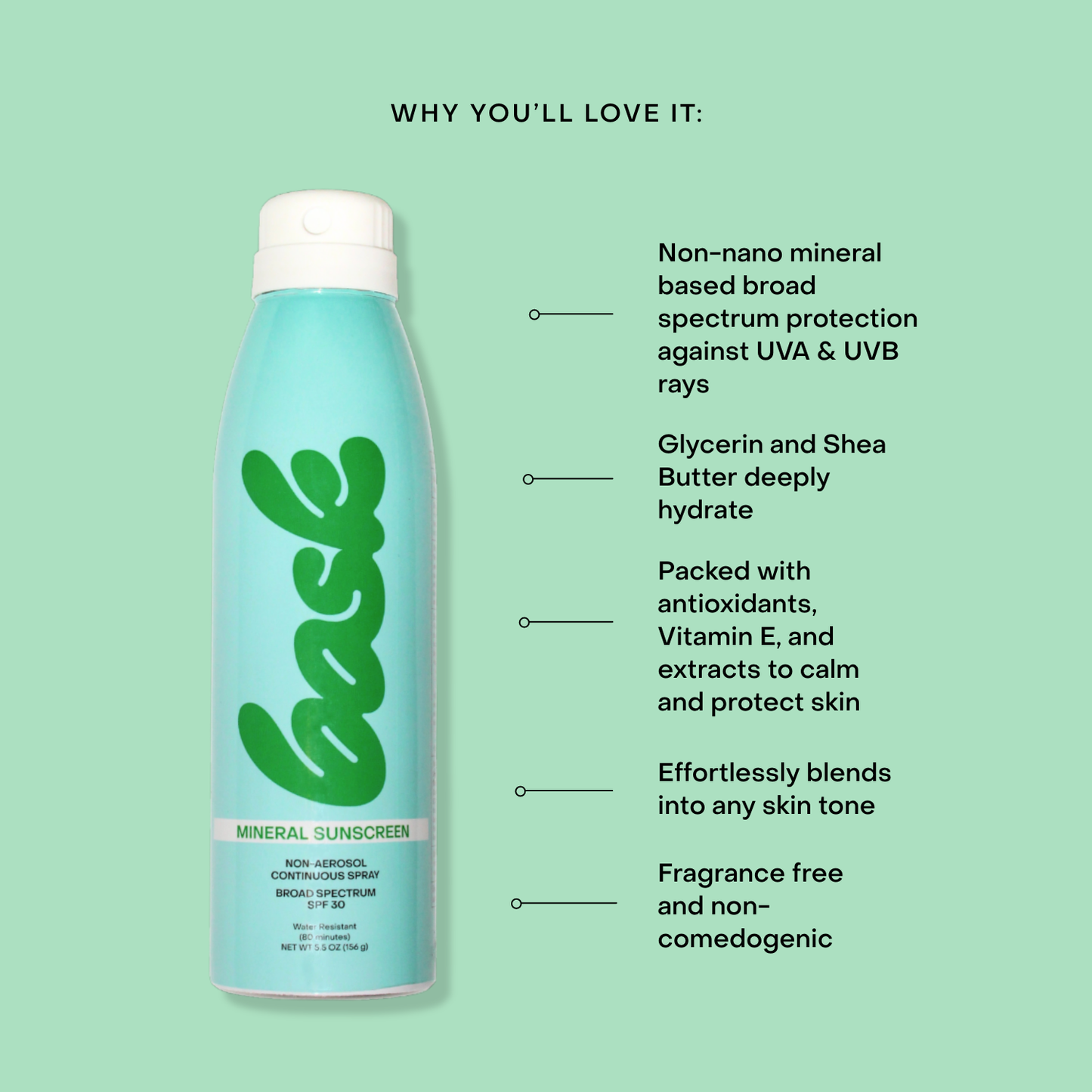SPF 30 Mineral Non-Aerosol Spray