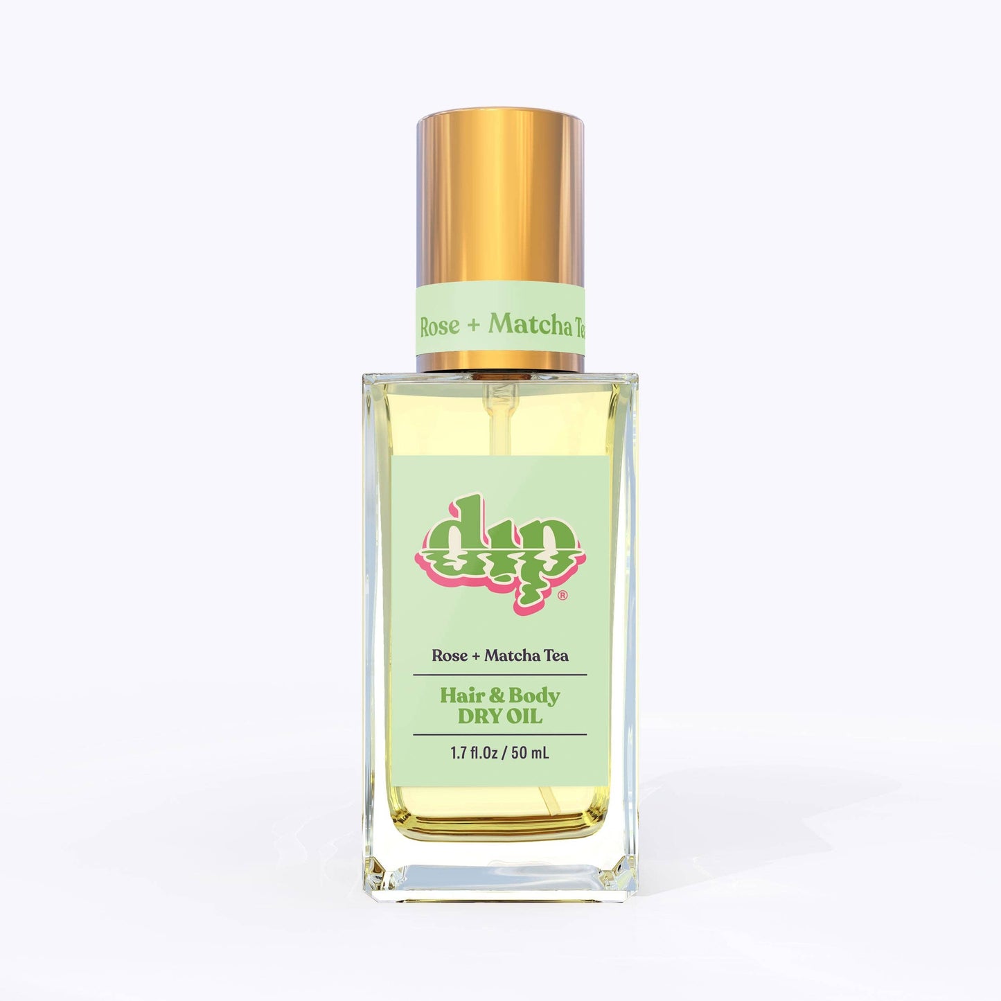 Rose & Matcha Tea
 - Dip Hair & Body Dry Oil