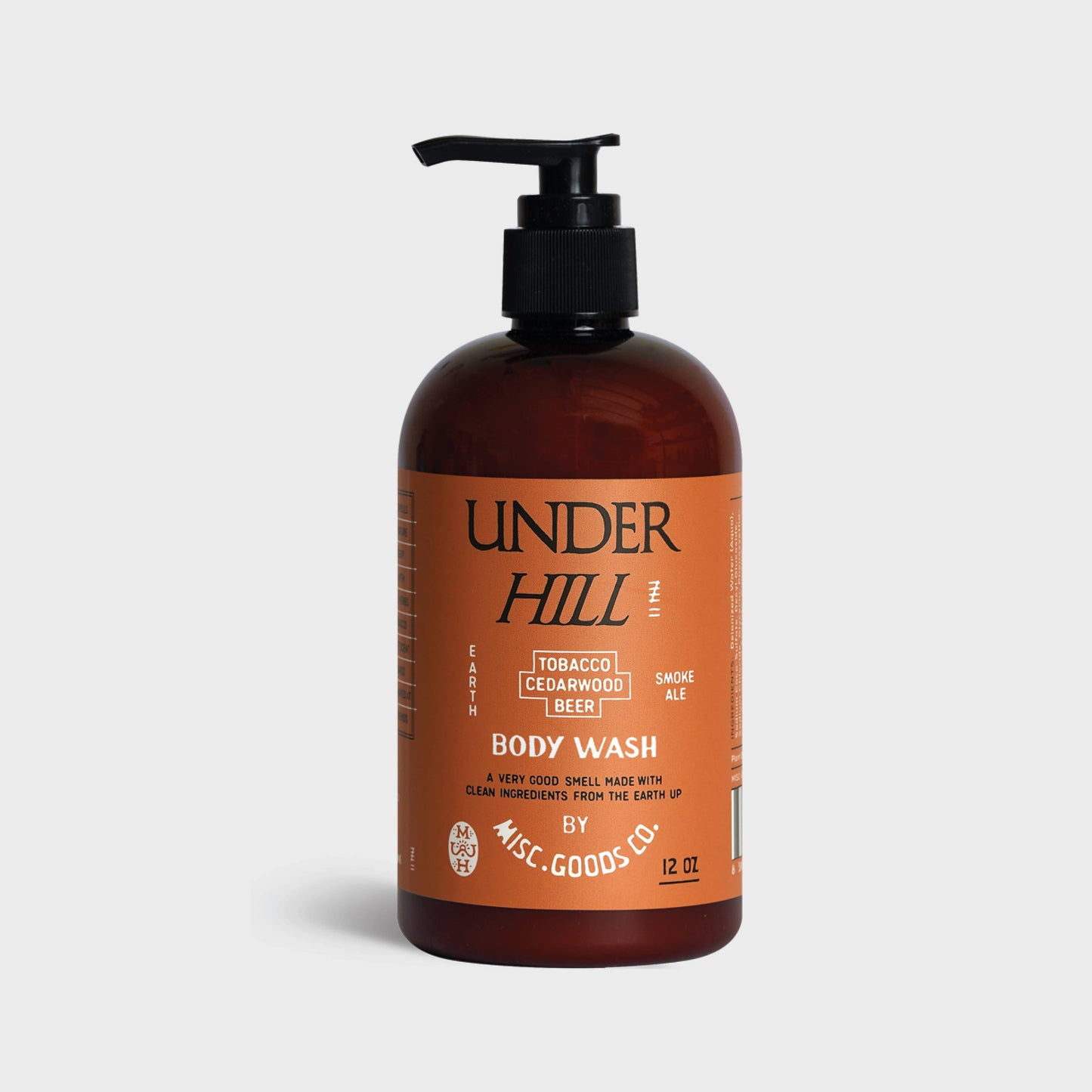 Underhill Body Wash – Tobacco, Cedar & Ale