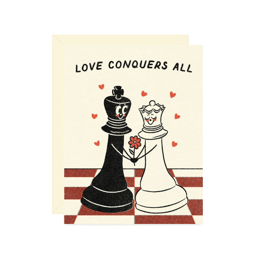 Chess for Lovers Card