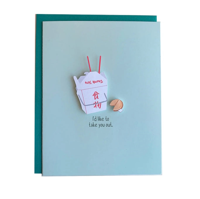 Take You Out Greeting Card