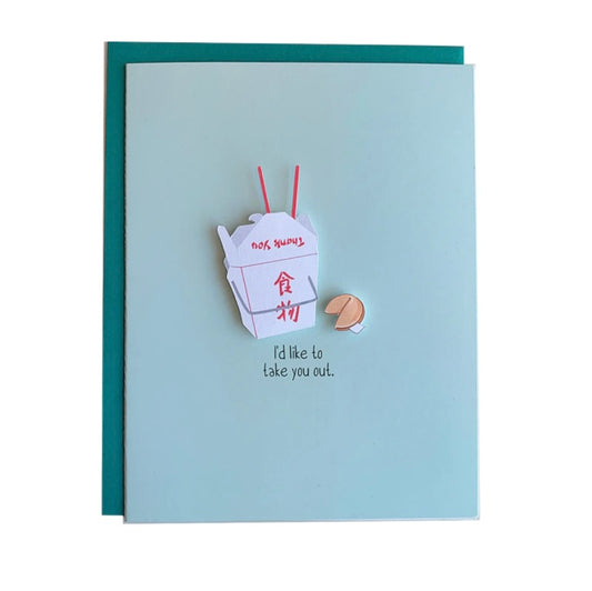 Take You Out Greeting Card