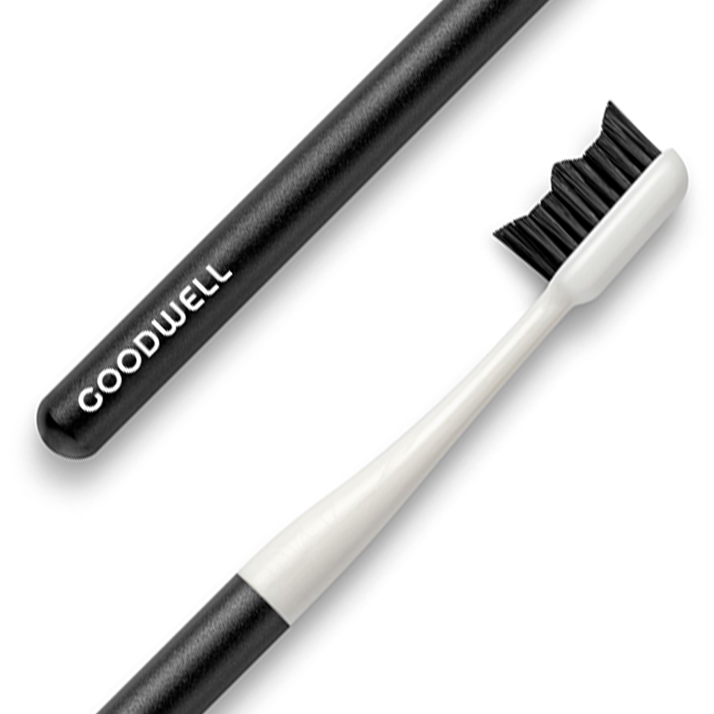 Aluminum Handle Toothbrush + Replaceable Brush Head