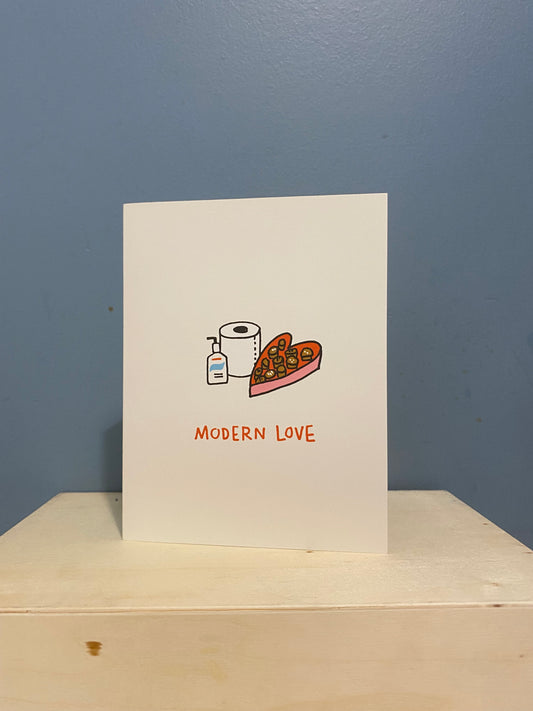 Modern Love Greeting Card