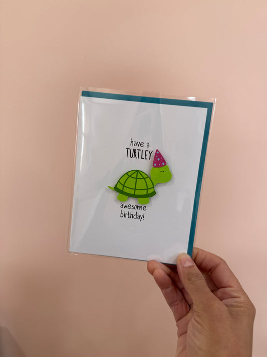 Turtley awesome birthday