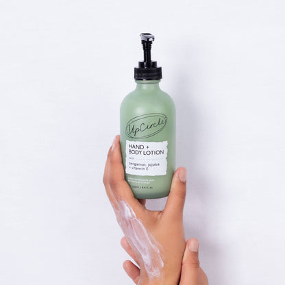 Eco Hand + Body Lotion with Bergamot + Vitamin E