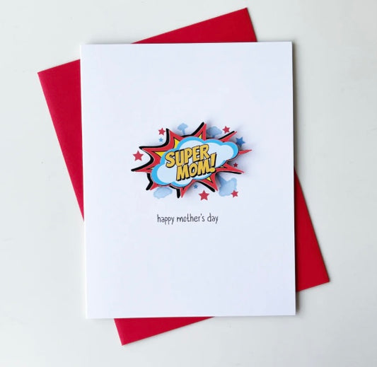 Super Mom! Greeting Card