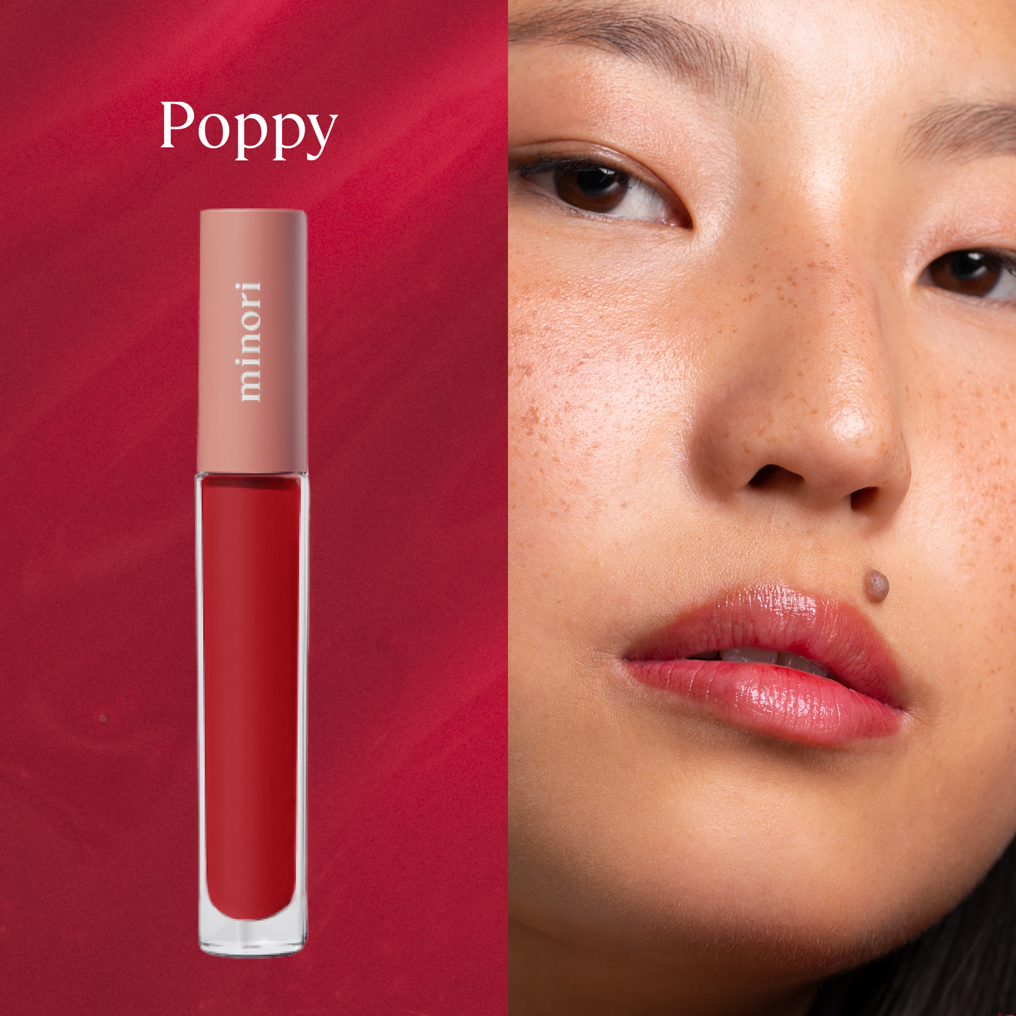 Lip Gloss — Poppy (Red)