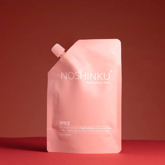 Noshinku - Orange - Coriander Moisturizing Sanitizer Mini Refill Pouch