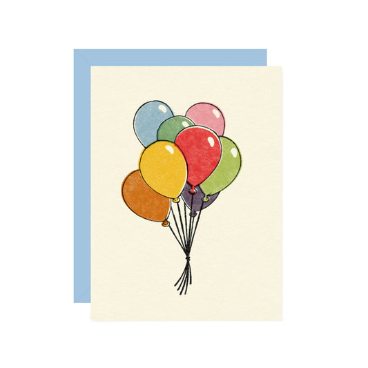 Wallflower Paper & Party - Bunch of Balloons Card