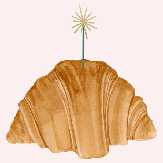 Flake a Wish *Gold Foil