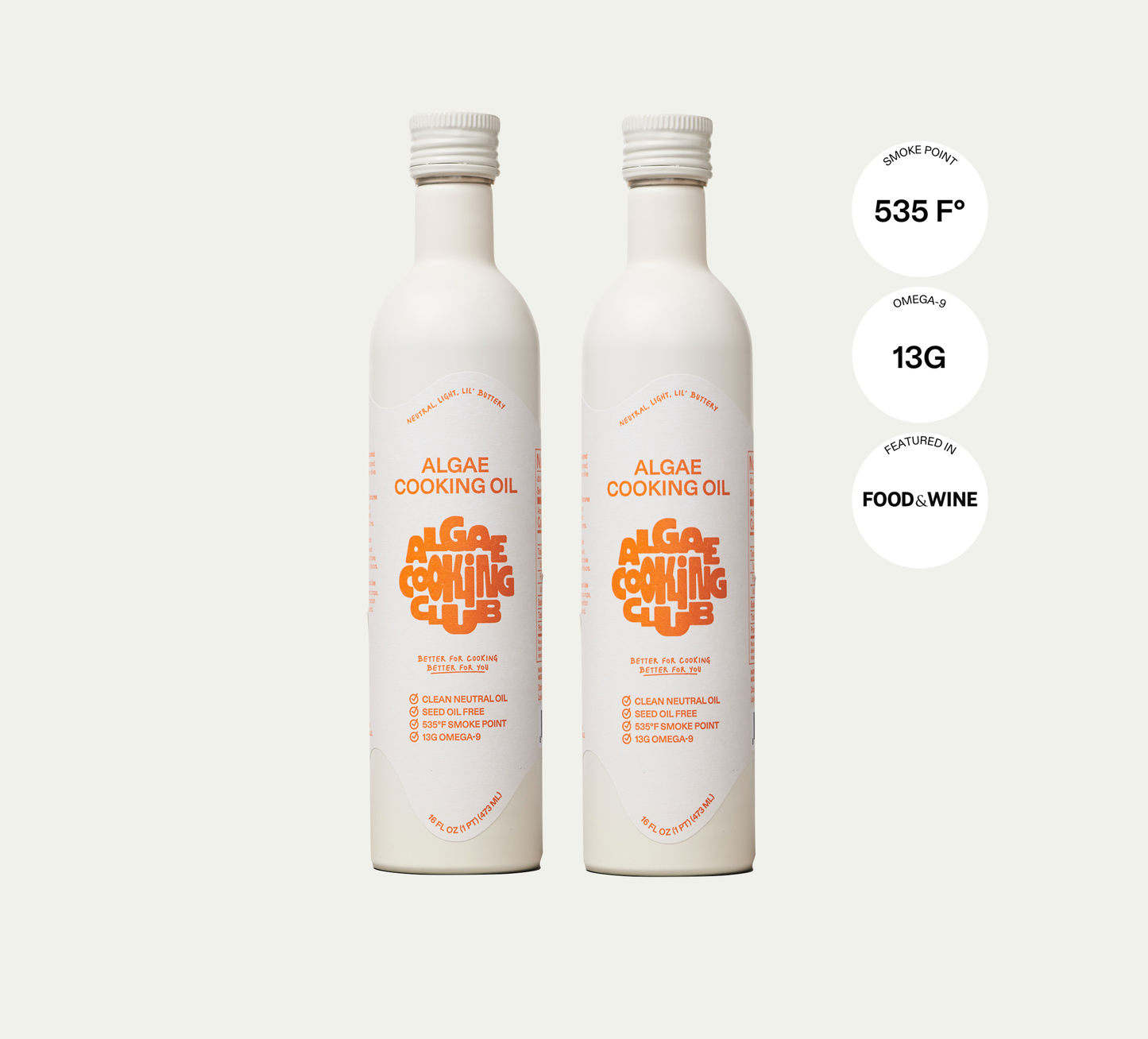 Algae Cooking Club - Chef-Grade Algae Cooking Oil
