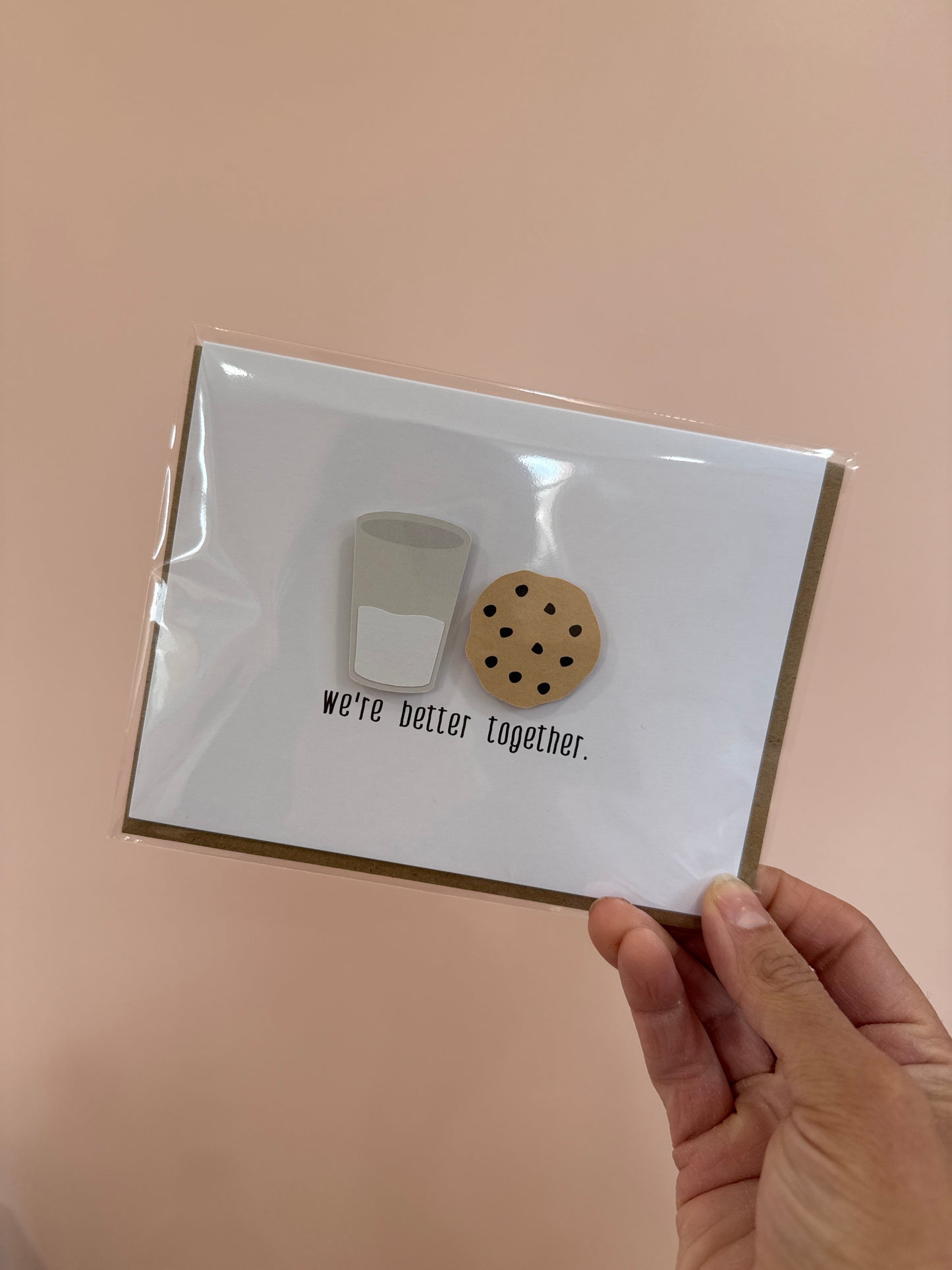 We’re better together milk and cookies