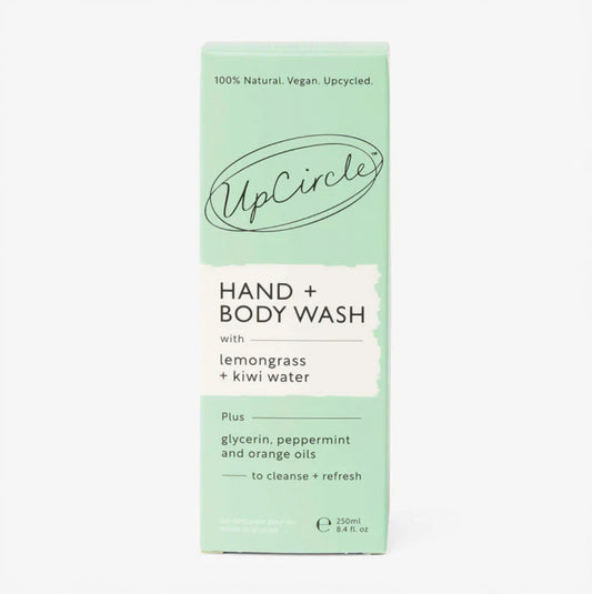 100% Natural Vegan Soap - Hand + Body Wash with Kiwi Water