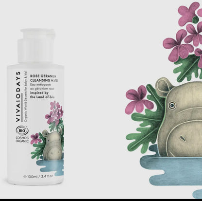 Rose Geranium Cleansing Water