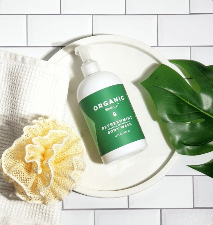 RefreshMint Organic Body Wash