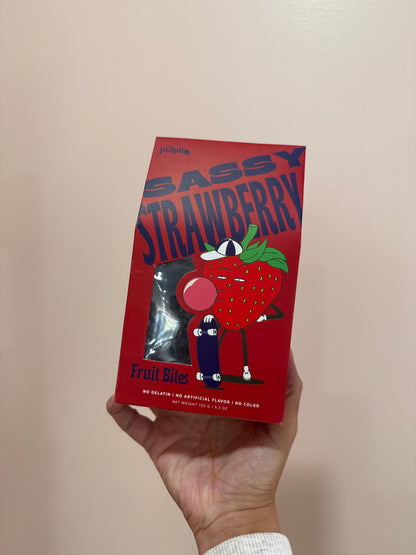 Sassy Strawberry fruit bites
